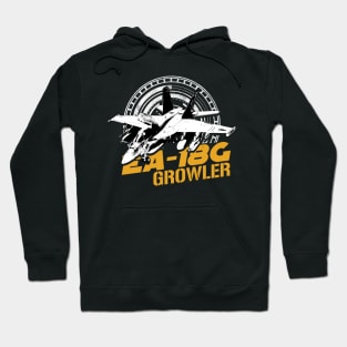 EA18G Growler  Airforce Pilot Gift Modern Warbird Hoodie